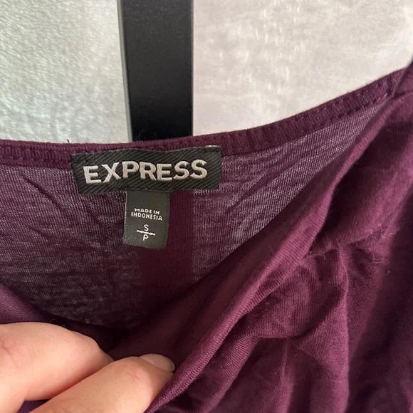Express Burgundy Camisole - Picture 2 of 3